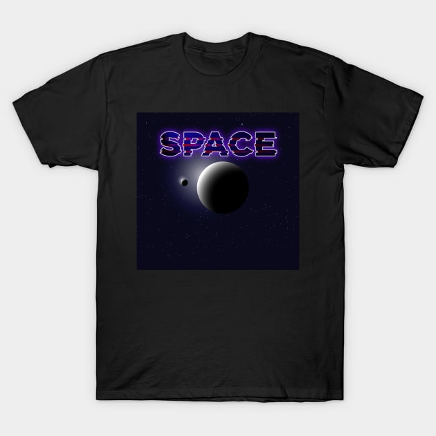 SPACE #1 T-Shirt by RickTurner